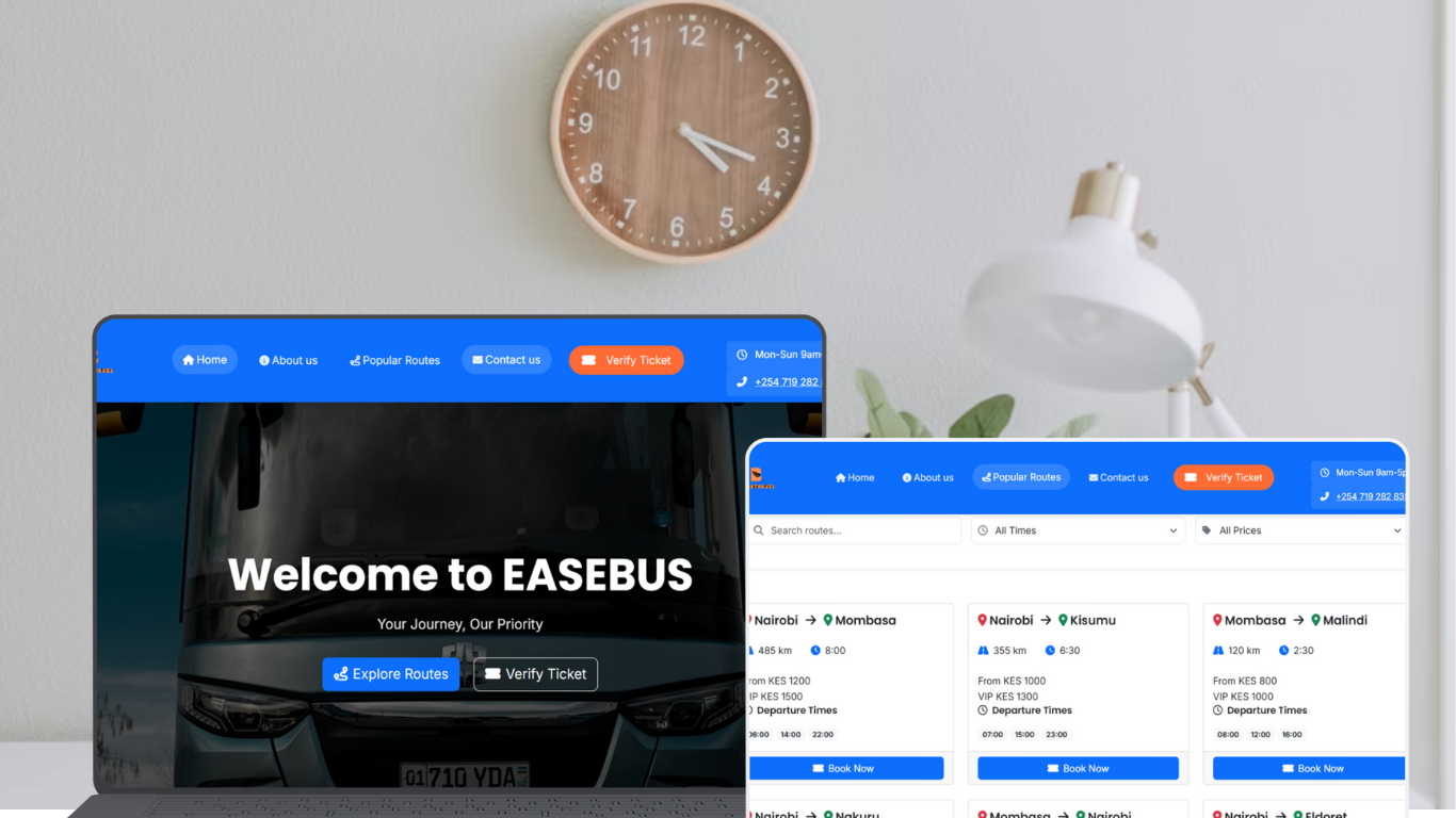 Easebus — online bus booking and ticketing platform